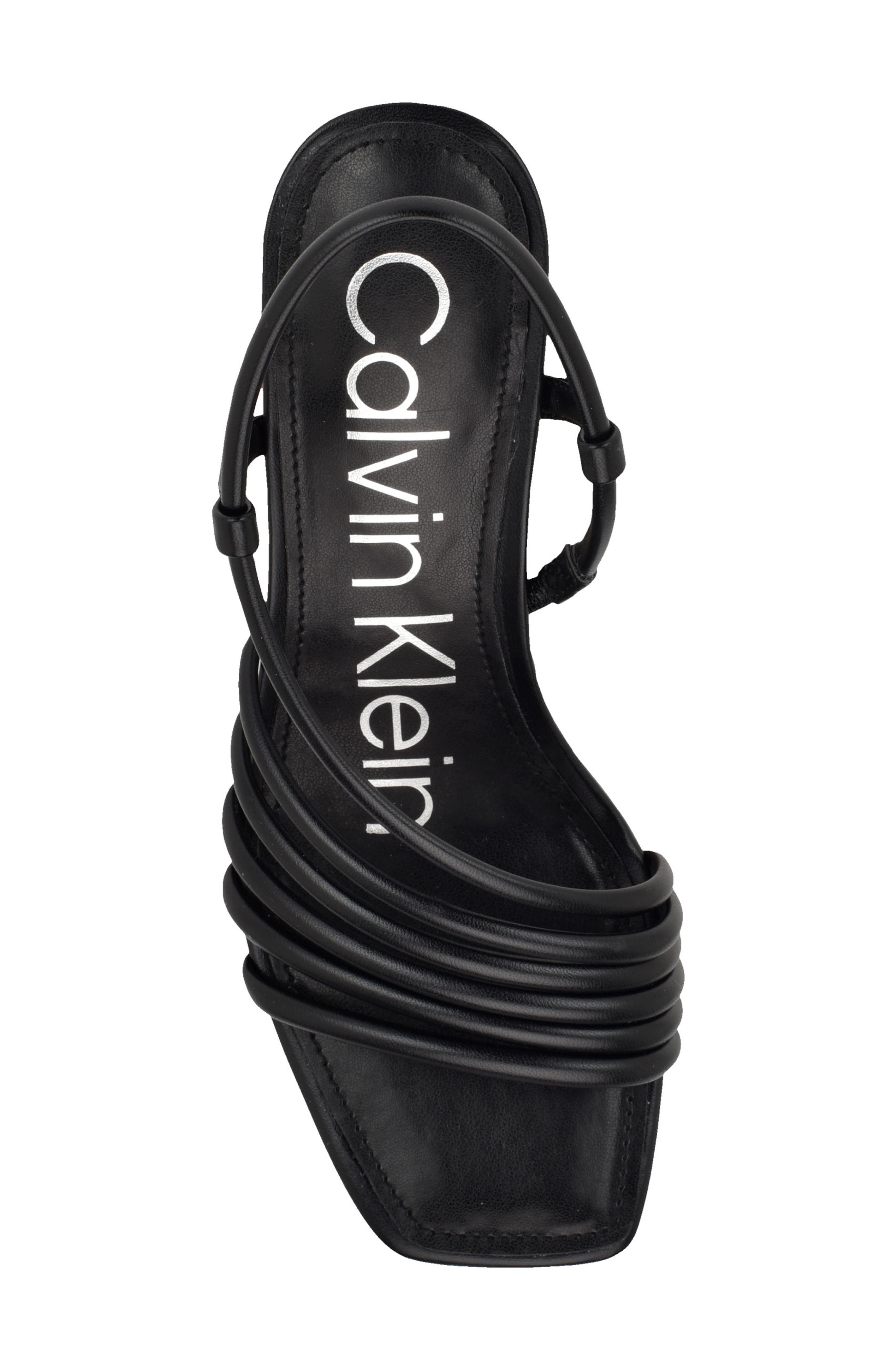 Calvin Klein Holand Strappy Sandal, Alternate, color, 