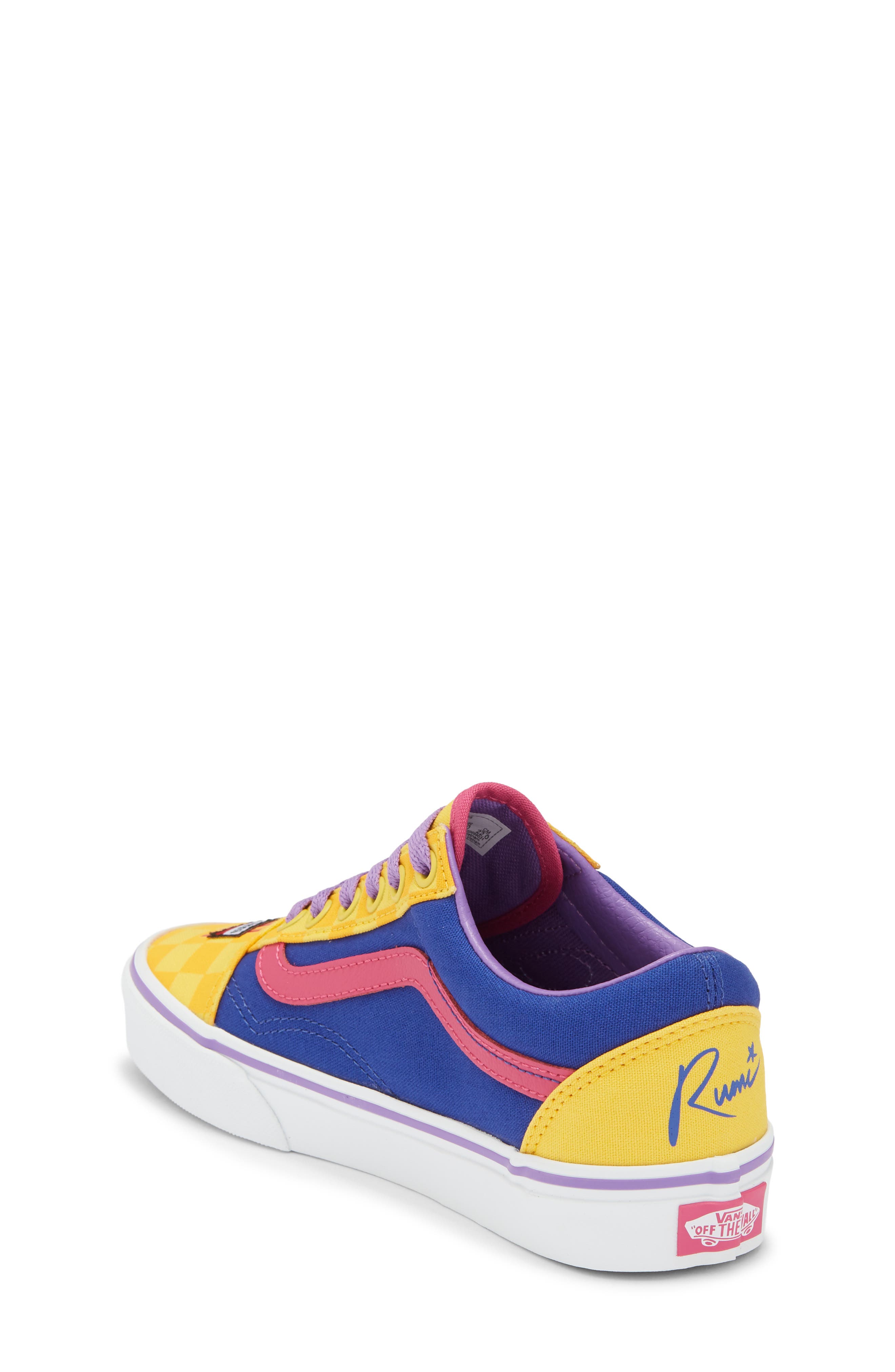 Kids' K-Pop Demon Hunters Rumi Sneaker, Alternate, color, YELLOW