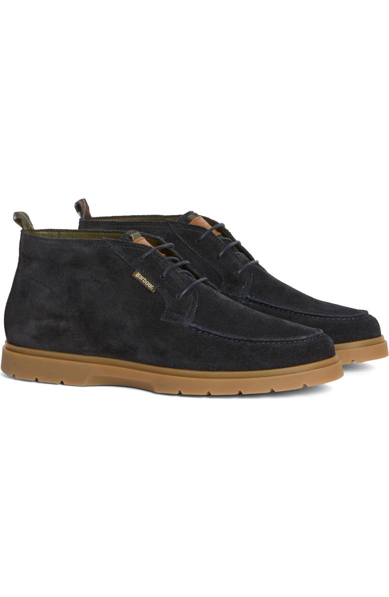Barbour Tucker Chukka Boot, Main, color, Navy Suede