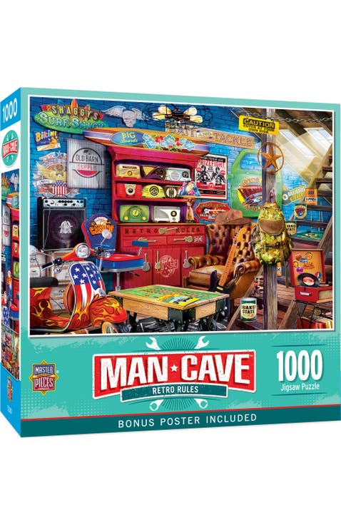 Retro Rules 1000 Piece Jigsaw Puzzle