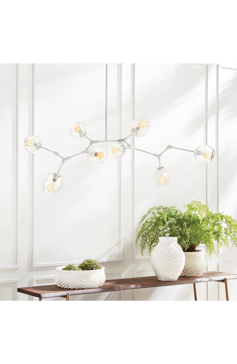 Napa Home & Garden Daniella Globe Chandelier, Alternate, color, White
