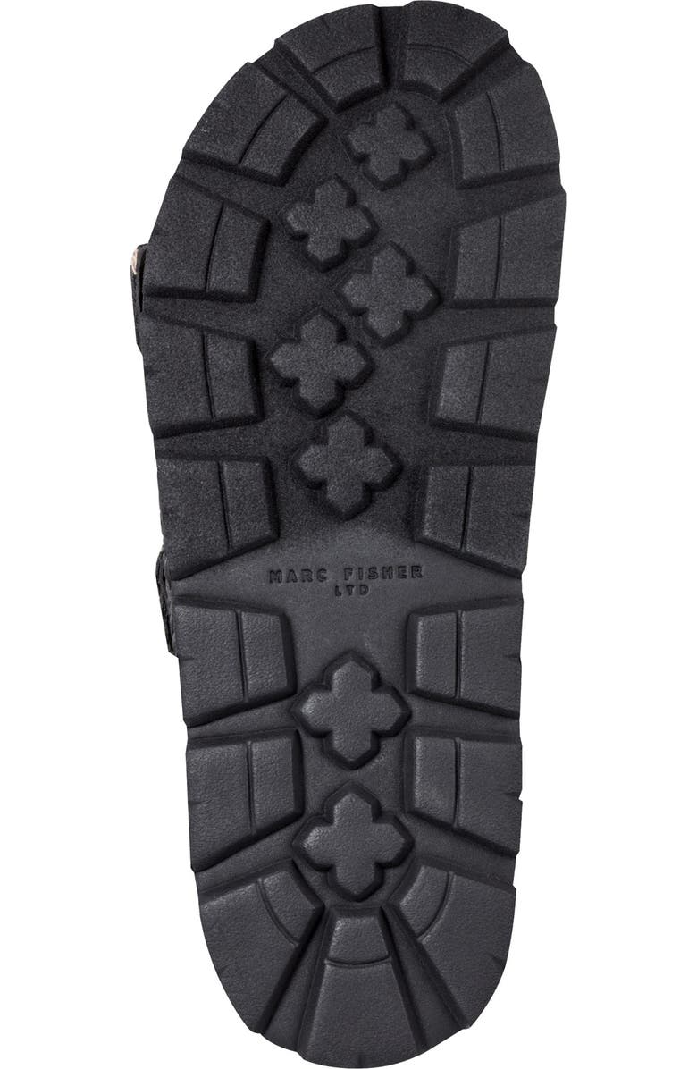 Marc Fisher LTD Mylan Two-Strap Sandal, Alternate, color, Black