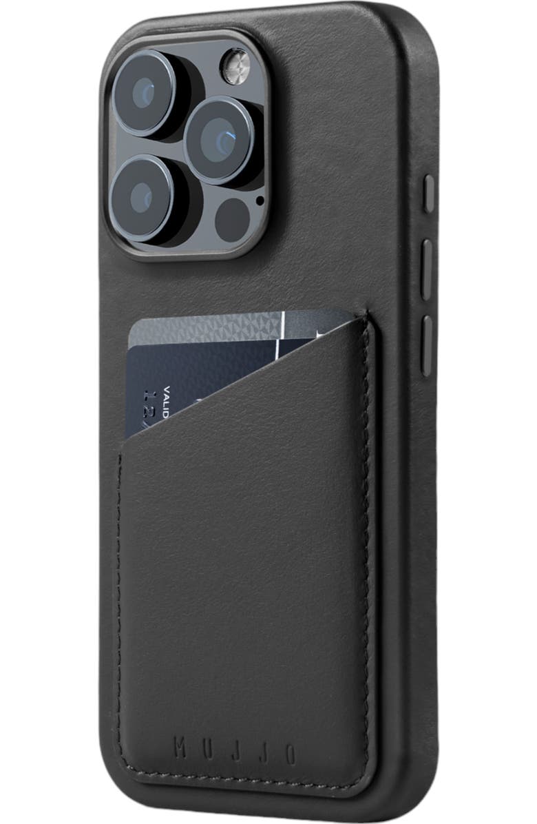 MUJJO iPhone 16 Pro Wallet Leather Case, Main, color,