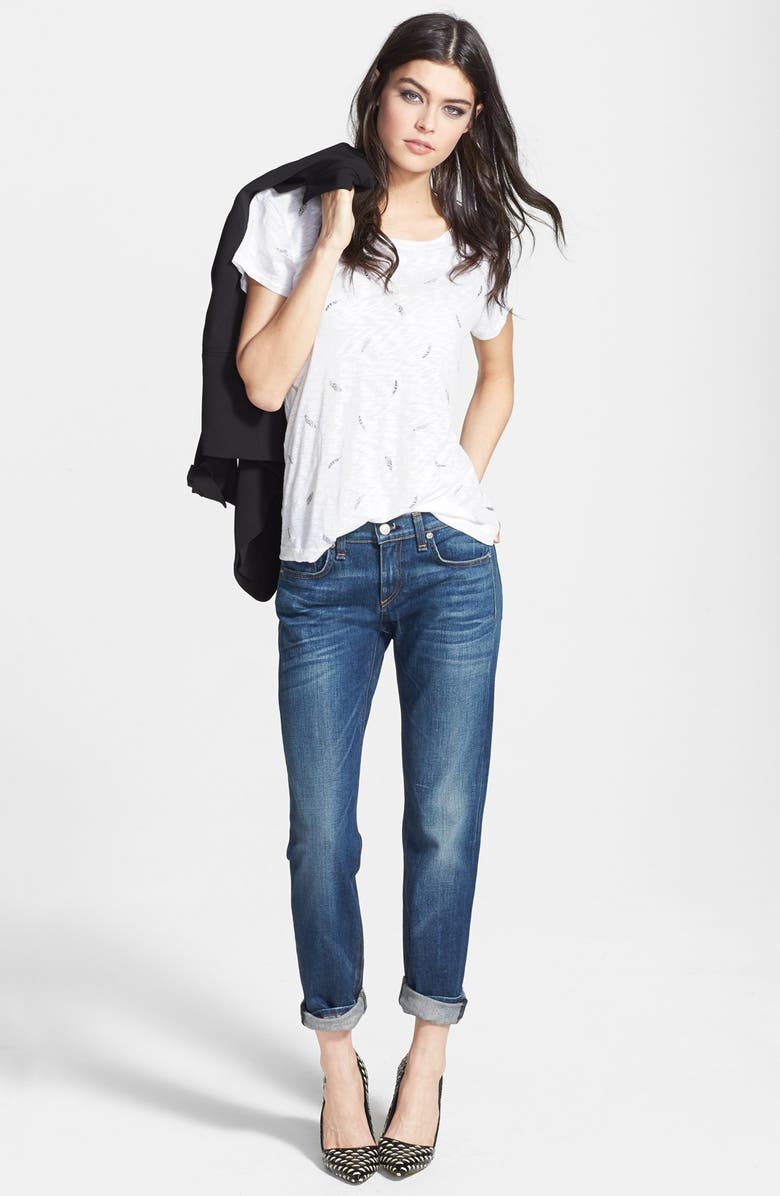 Trouvé Notched Lapel Blazer, Alternate, color,