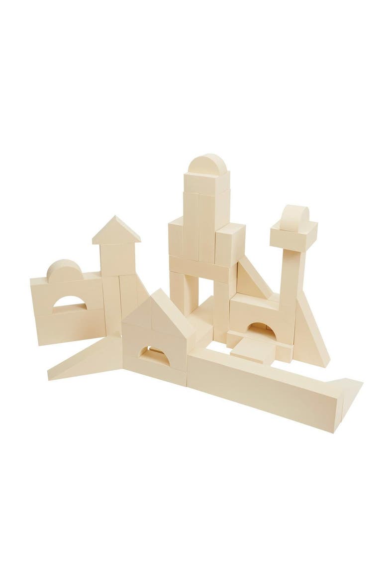 Jumbo Foam Blocks - Natural - 36 Pieces, Main, color, Beige