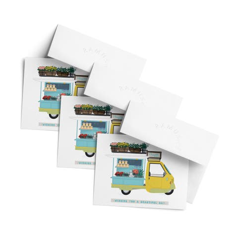 Everyday Greeting Card Pack (3ct) "Wishing You a Beautiful Day"