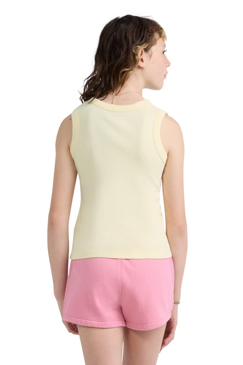 Kids' St. Tropez Cotton Blend Tank, Alternate, color, ANISE FLOWER