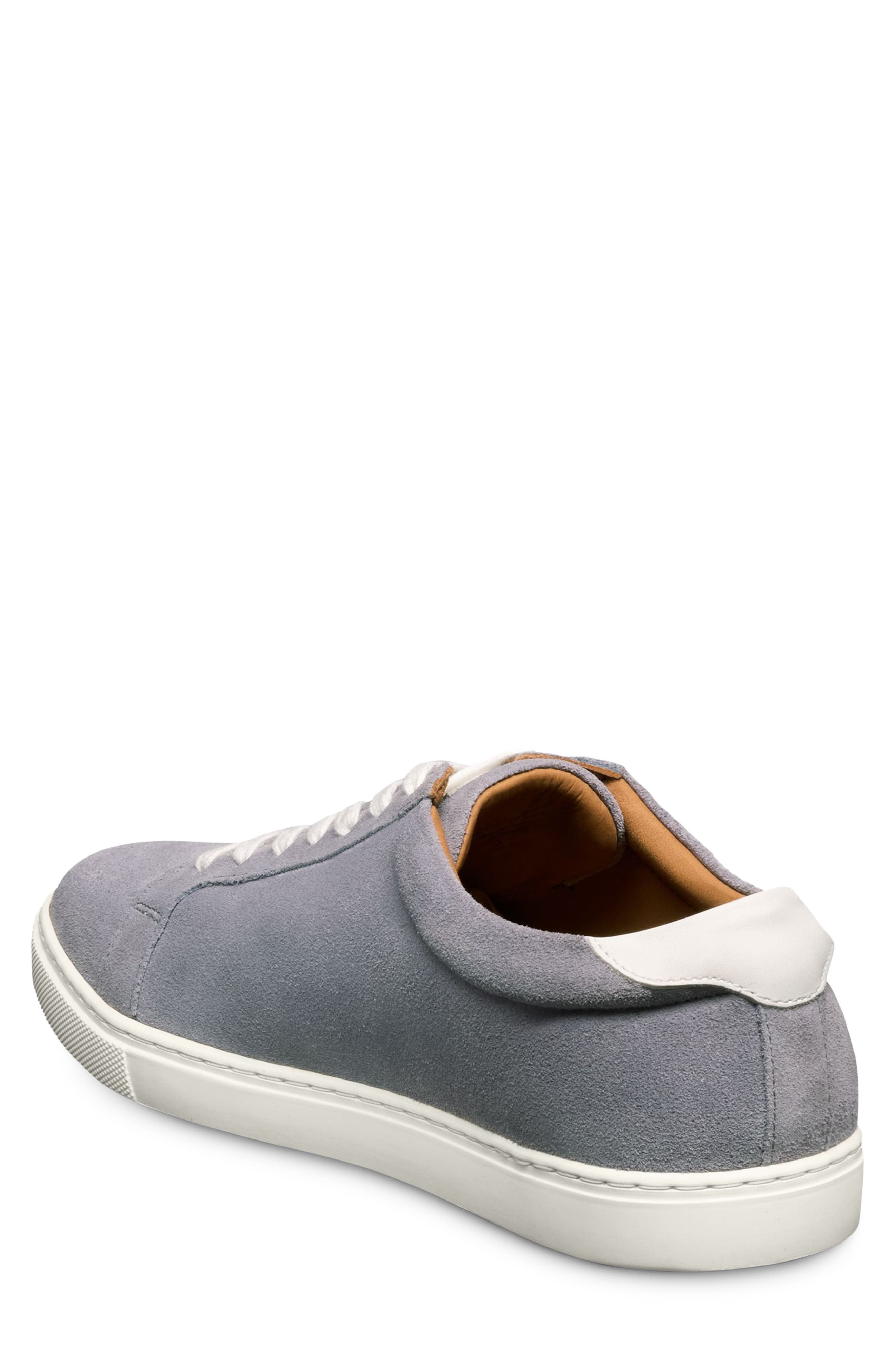 Courtside Low Top Sneaker, Alternate, color, STEEL BLUE