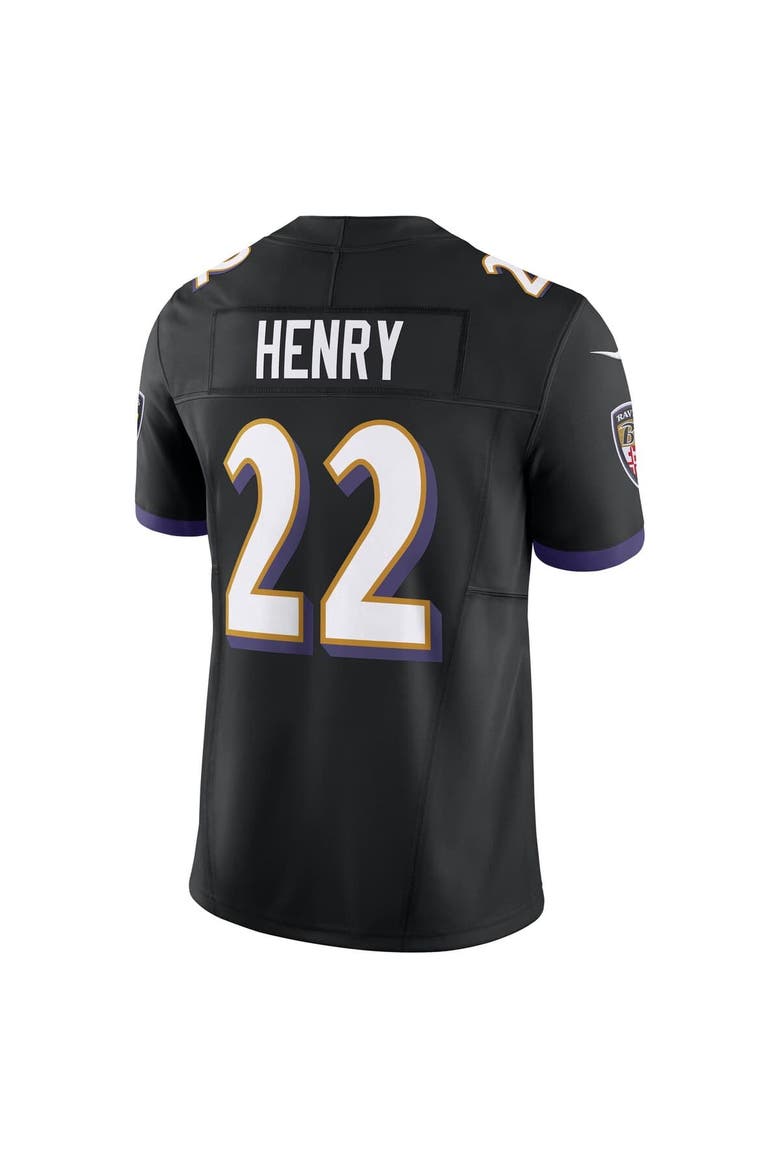 Men's Nike Derrick Henry Black Baltimore Ravens Vapor F.U.S.E. Limited Jersey, Alternate, color, Black