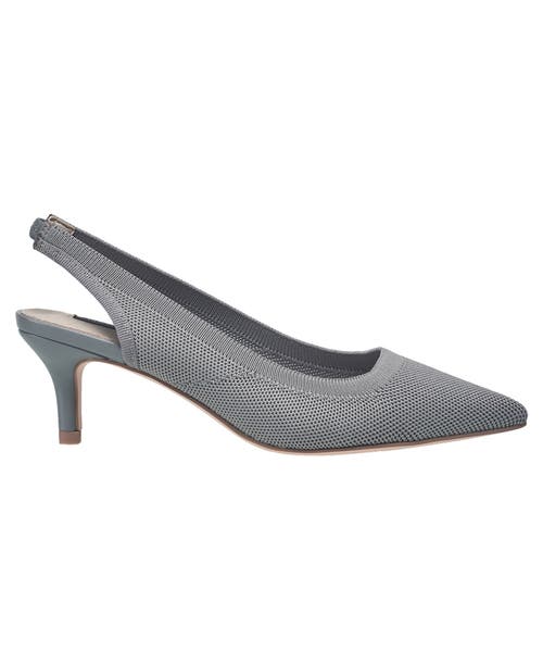 French Connection Viva Slingback Heel In Gray