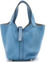Pre-Owned Hermes Picotin Bag Clemence PM