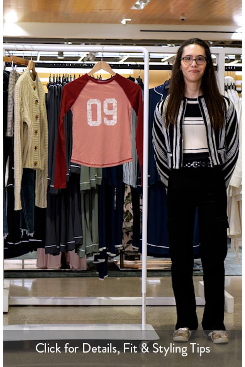 Raglan Crop T-Shirt video
