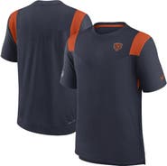 Nike Men's Nike Navy Chicago Bears Sideline Tonal Logo Performance Player T-Shirt