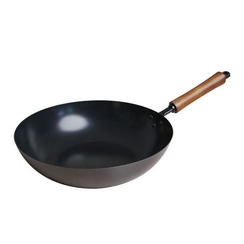 Carbon Steel Ceramic Nonstick Stir Fry Pan
