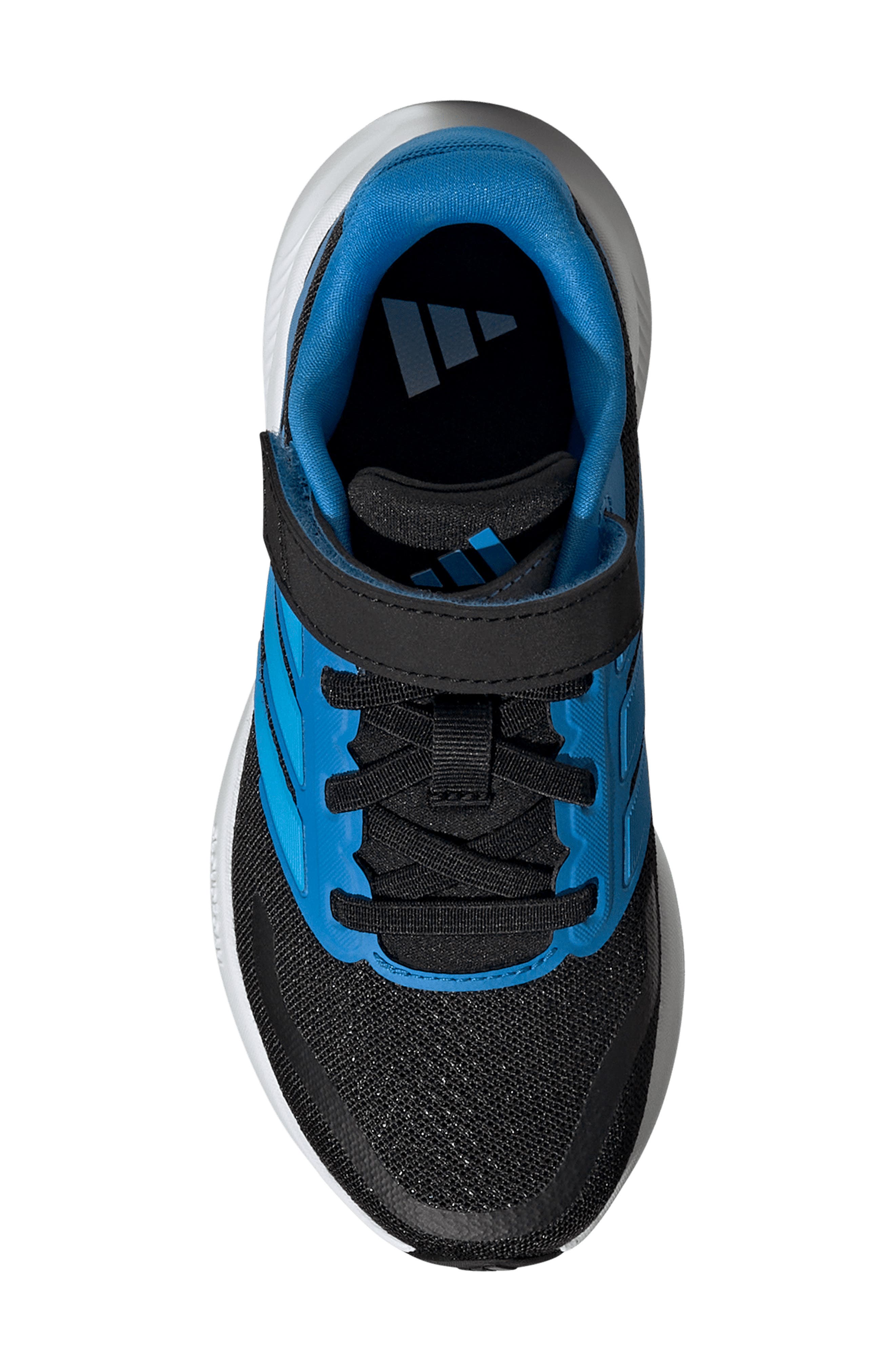 adidas Kids' Runfalcon 5 Sneaker, Alternate, color, Black/ Aquamarine/ Ray Blue