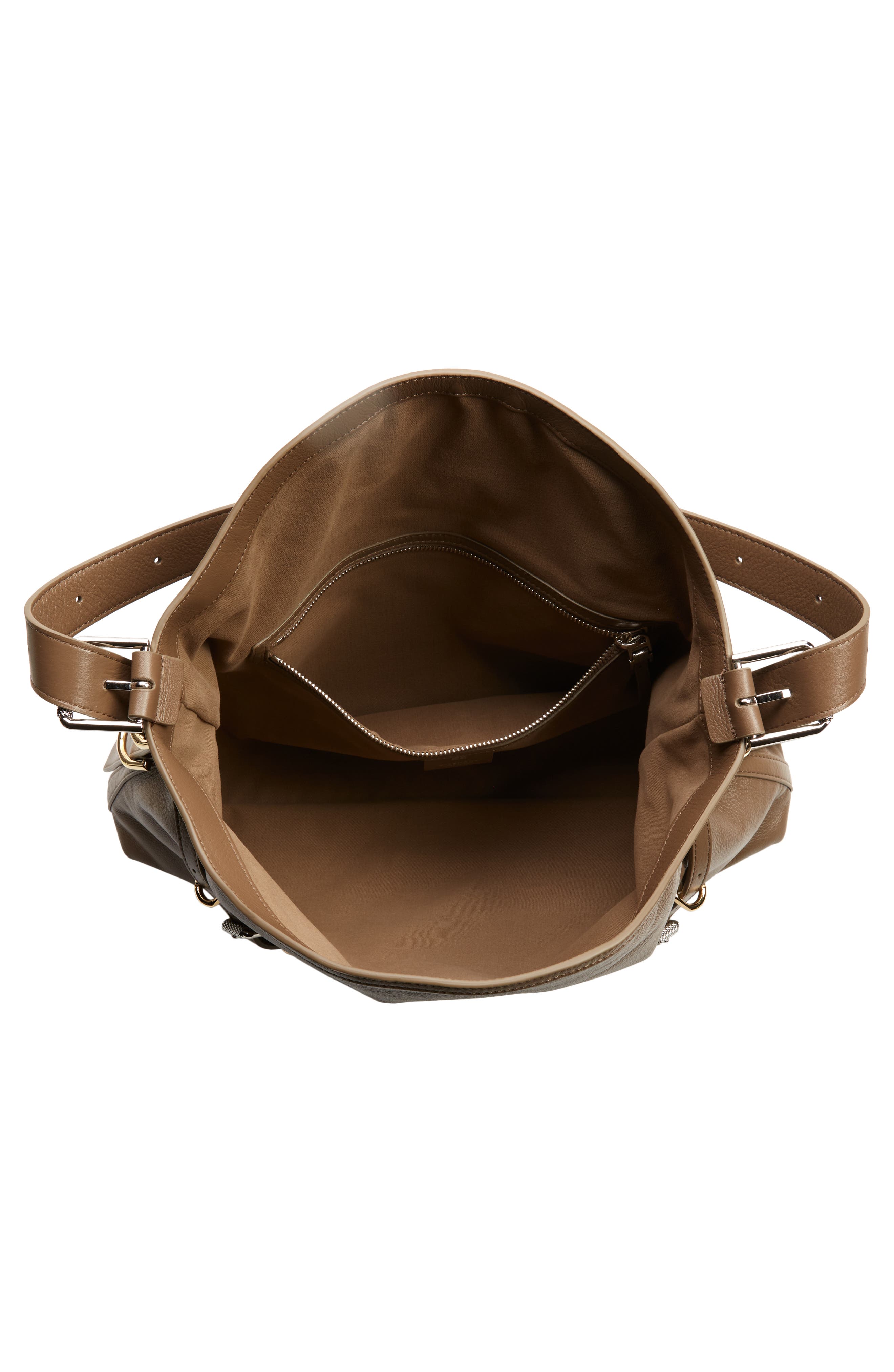 Givenchy Medium Voyou Leather Hobo, Alternate, color, 