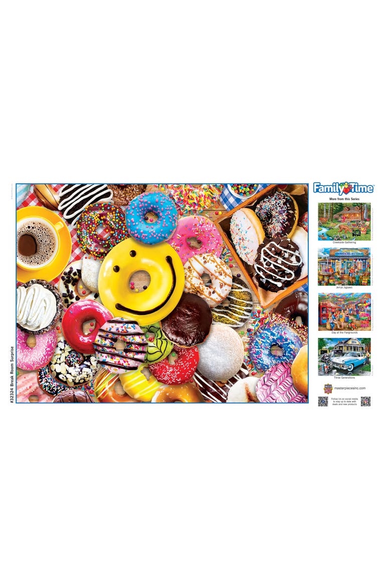 Break Room Surprise 400 Piece Puzzle, Alternate, color, Multicolor