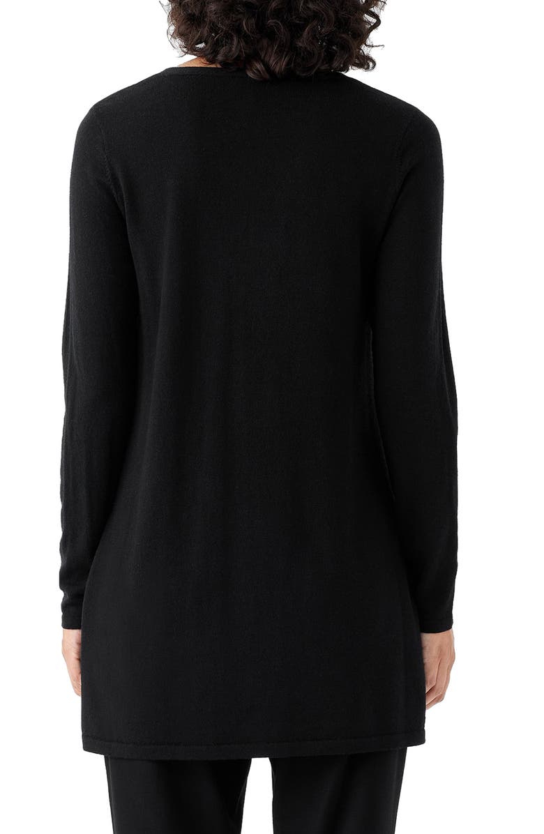 Eileen Fisher V-Neck Merino Wool Tunic, Alternate, color,