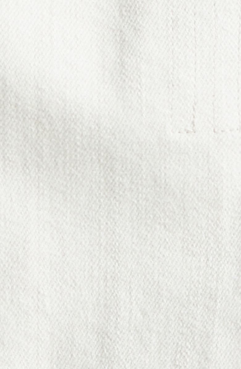 Rick Owens Shredded Crop Denim Work Jacket, Alternate, color, Milk Wash