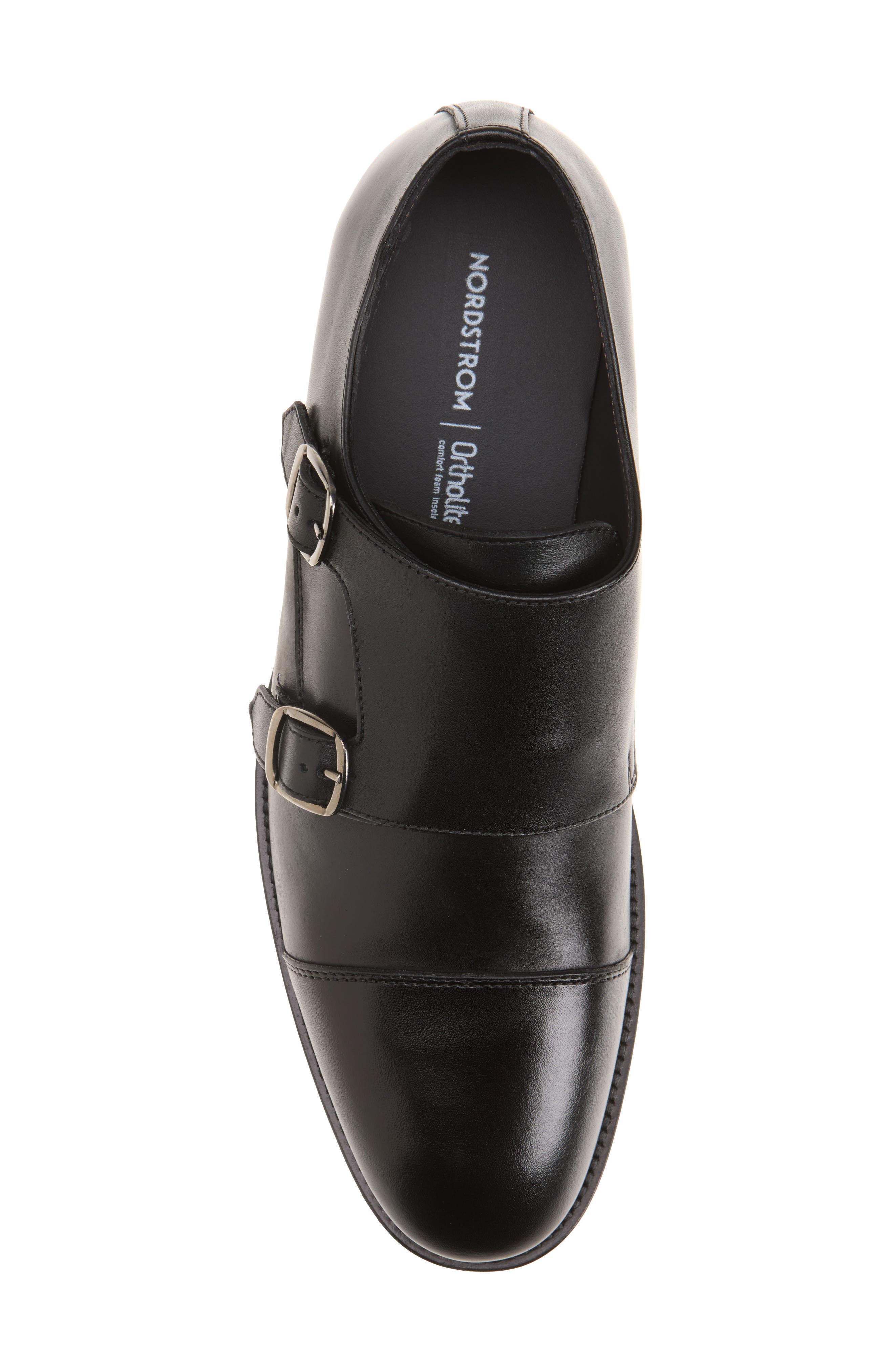 Marshall Cap Toe Derby, Alternate, color, BLACK