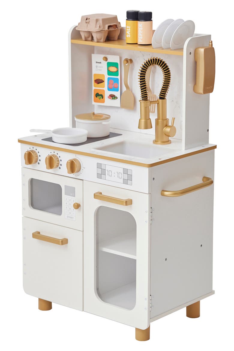 Chef Memphis Kitchen Playset, Alternate, color, WHITE/ GOLD