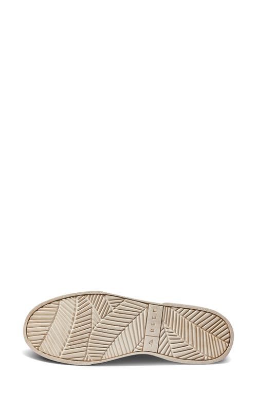 Reef Lay Day Dawn Sneaker In Champagne Suede
