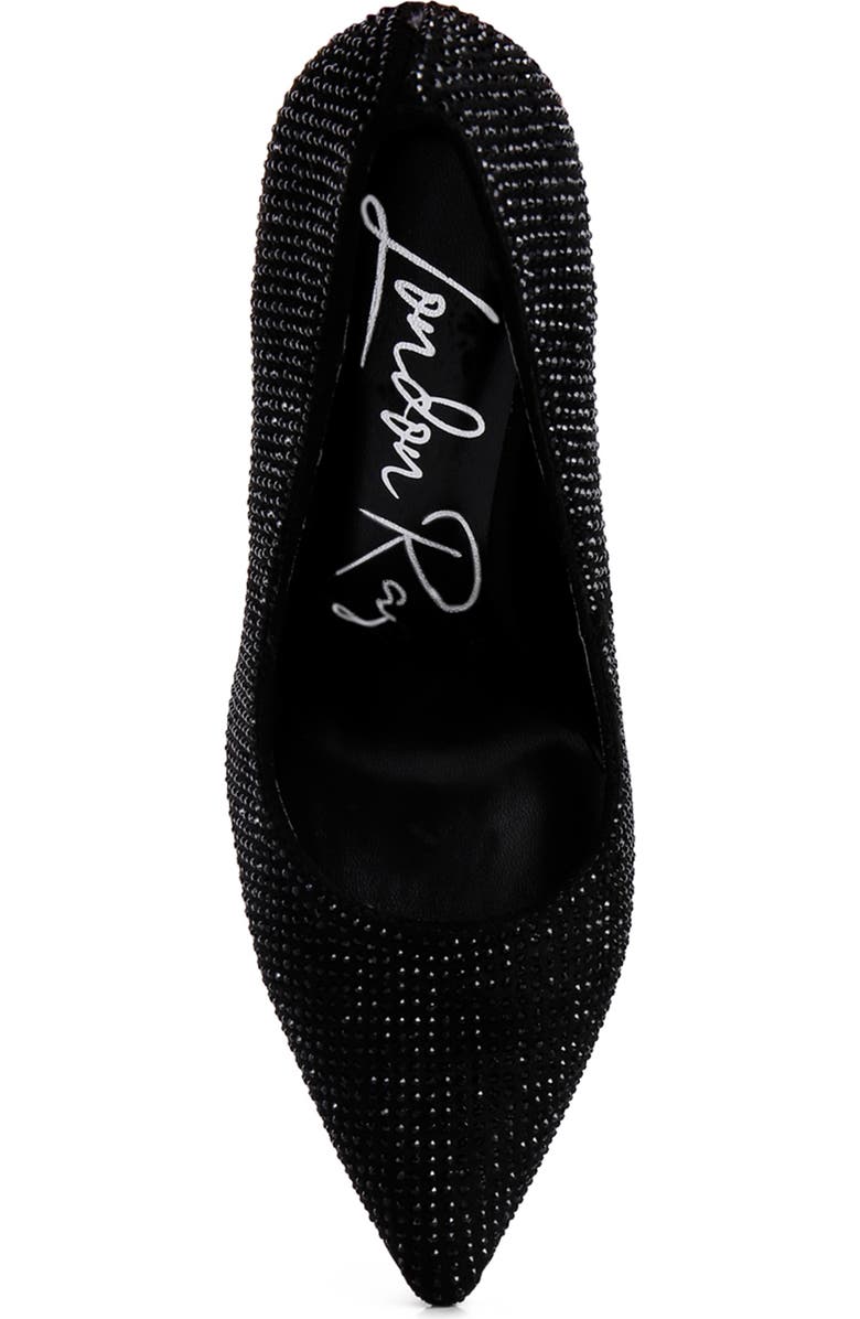 LONDON RAG Alter Ego Rhinestone Pump, Alternate, color, Black