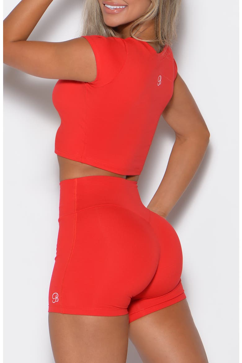 Fit Fam Active Tee, Alternate, color, Cherry Bomb