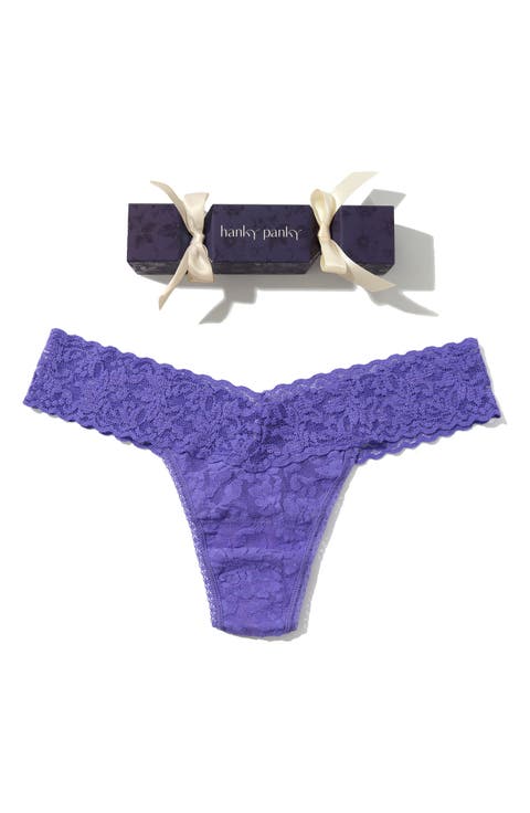 Holiday Cracker Low Rise Thong