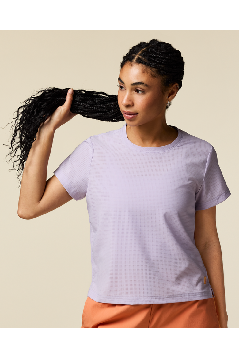 Pulso Tech T-Shirt - Women's, Main, color, Moonbeam