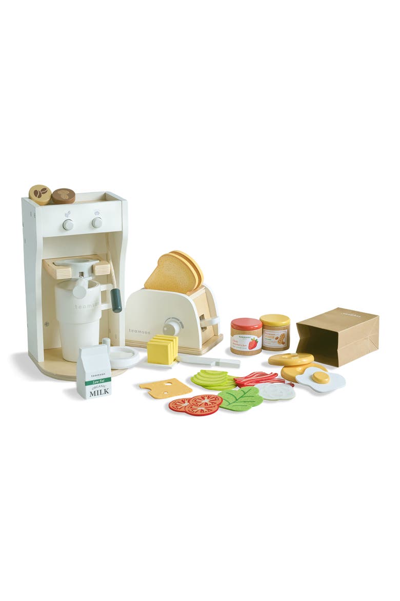 Little Chef Santa Barbara Breakfast Playset, Main, color, MULTI