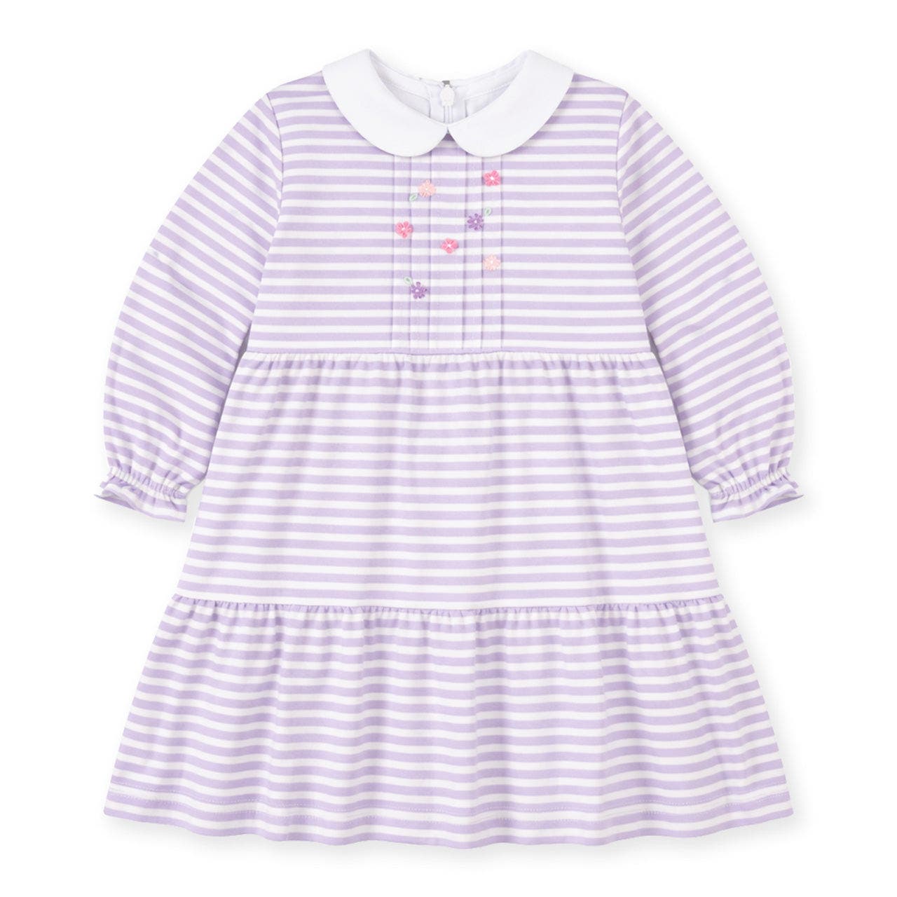 selected Lavender & White Stripe