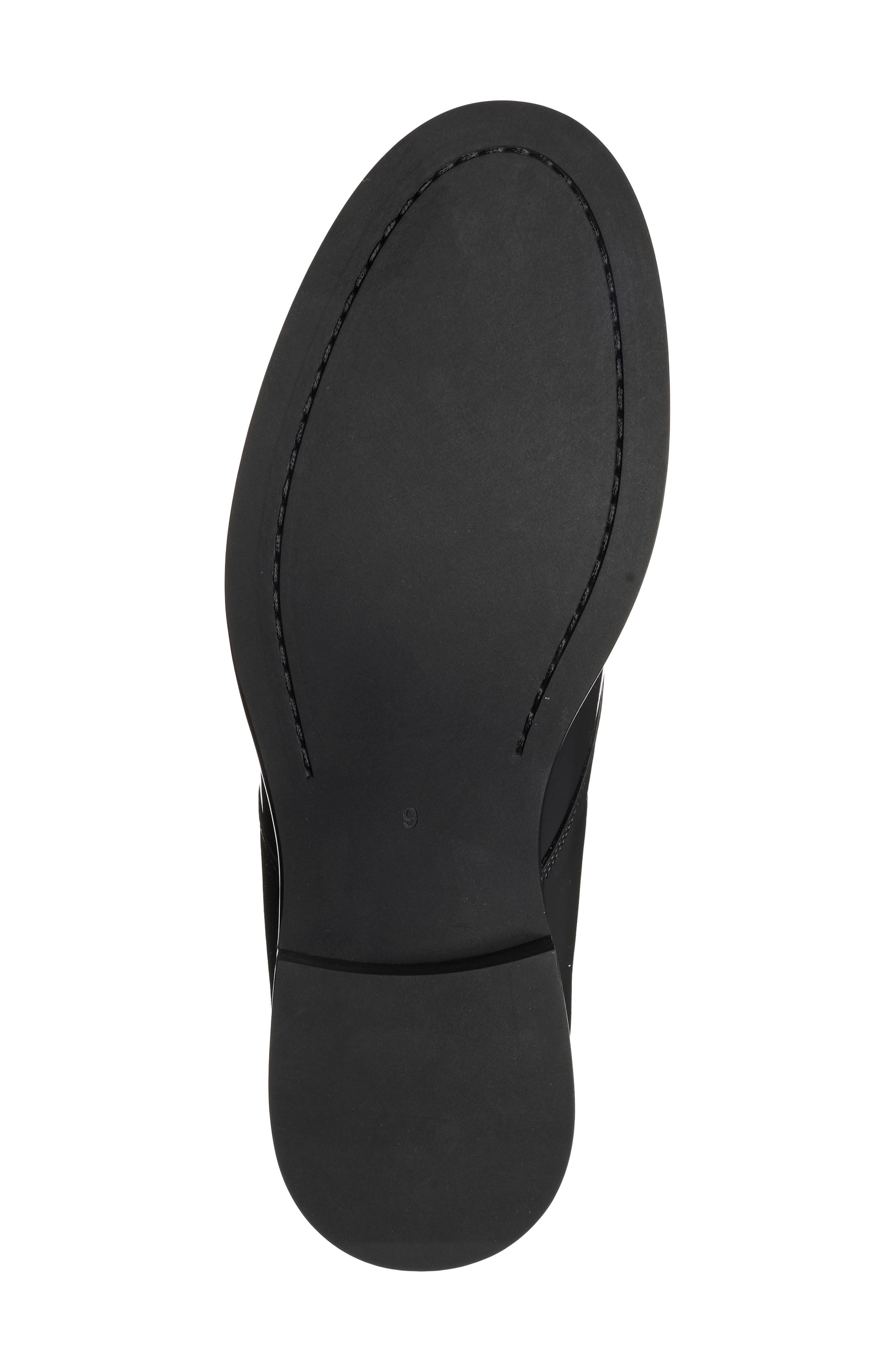 Revenue Oxford, Alternate, color, BLACK CRINKLE PATENT