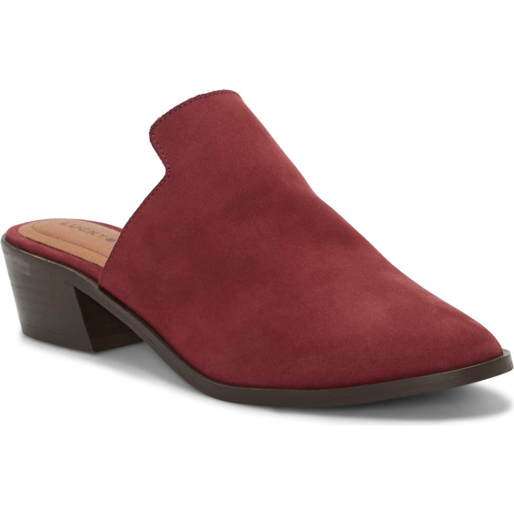 Lucky Brand Myrila Mule In Red