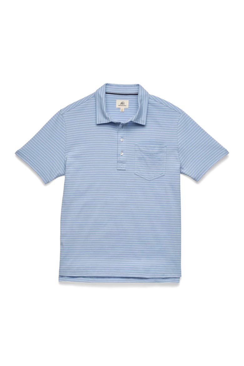 Michael Stripe Polo, Main, color, Forever Blue Stripe