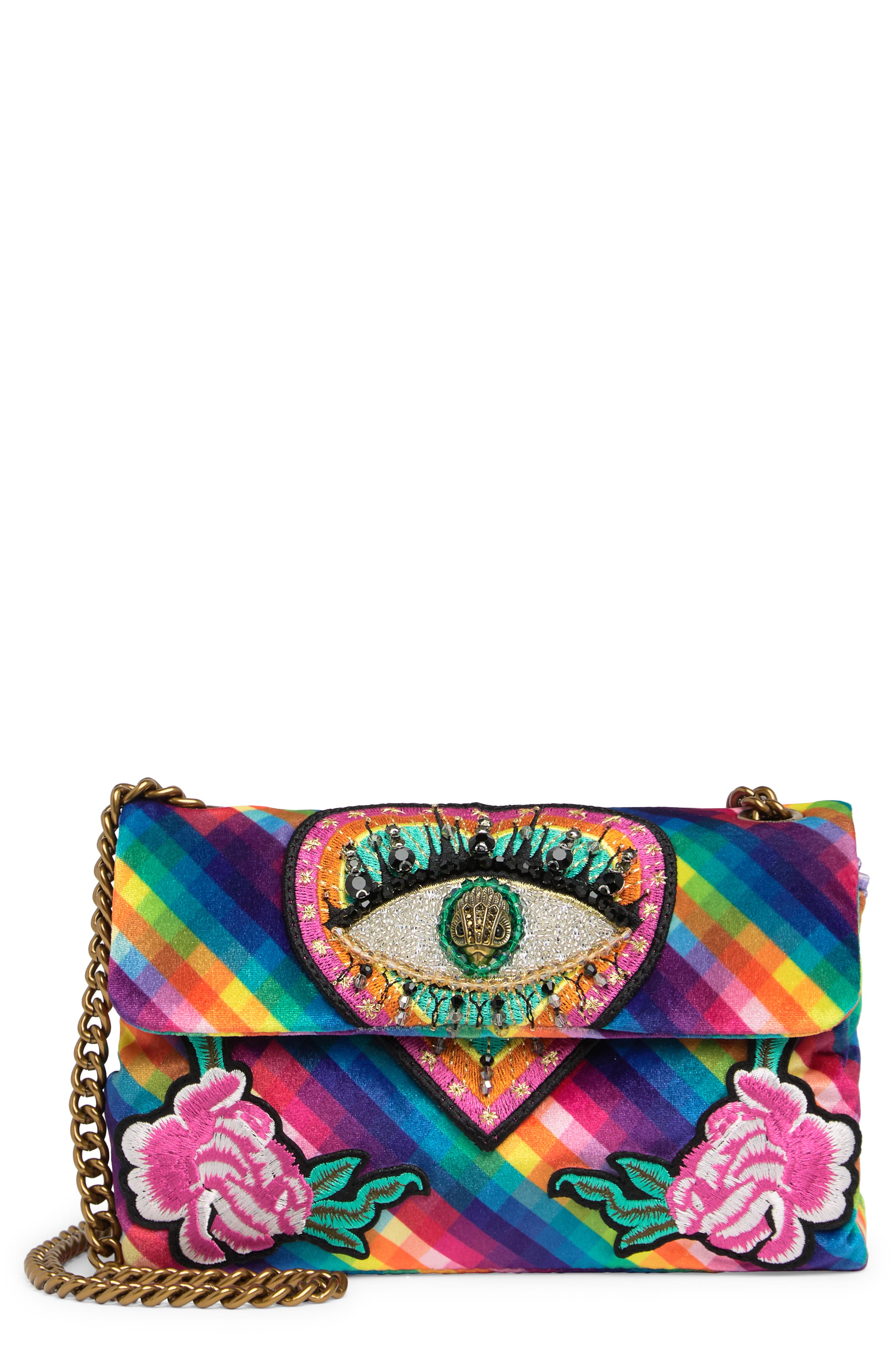 Kurt Geiger London Kensington Evil Eye Shoulder Bag, Main, color, 
