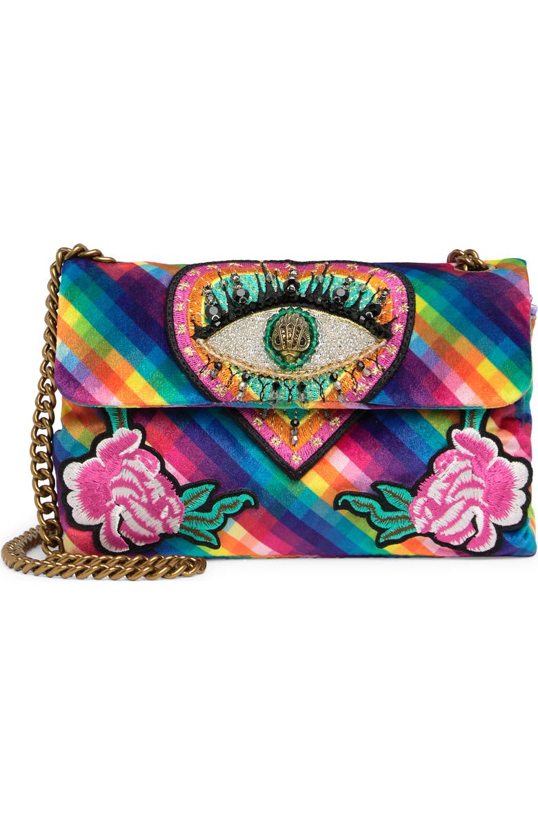 Kurt Geiger London Kensington Evil Eye Shoulder Bag, Main, color,