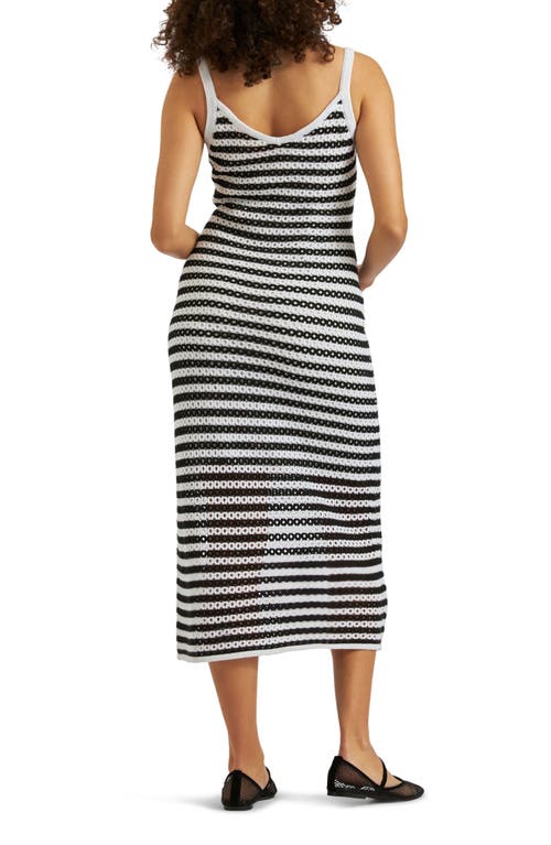 RIPE MATERNITY RIPE MATERNITY DIANA OPEN KNIT MIDI MATERNITY DRESS