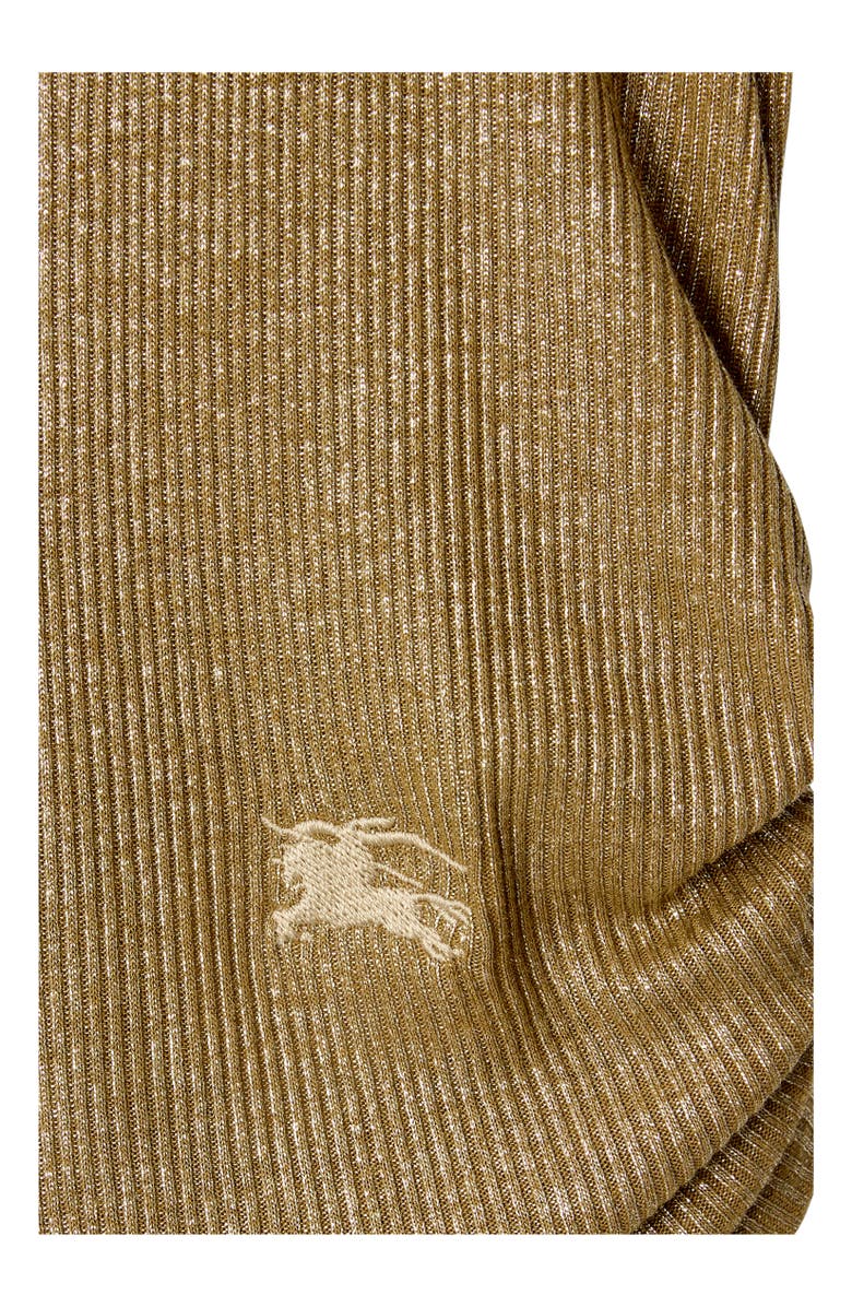 Burberry Festival Viscose Tank Top, Alternate, color, Lignum Brown