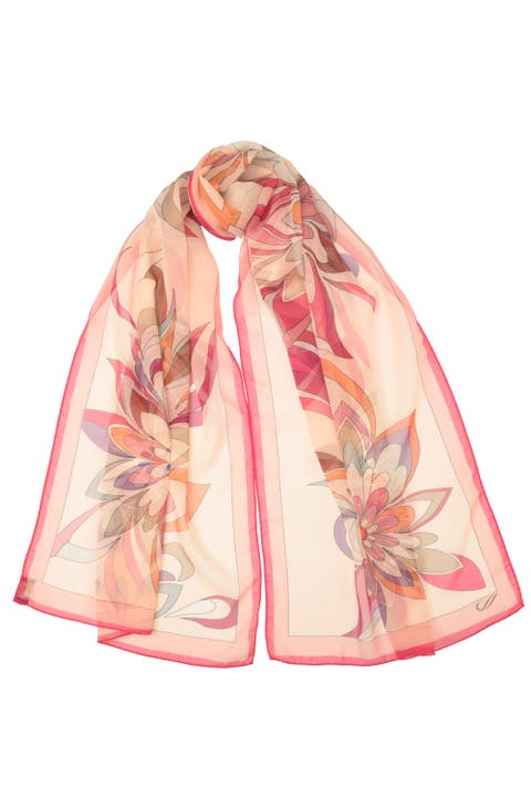 Liana - Long Silk Scarf for Women