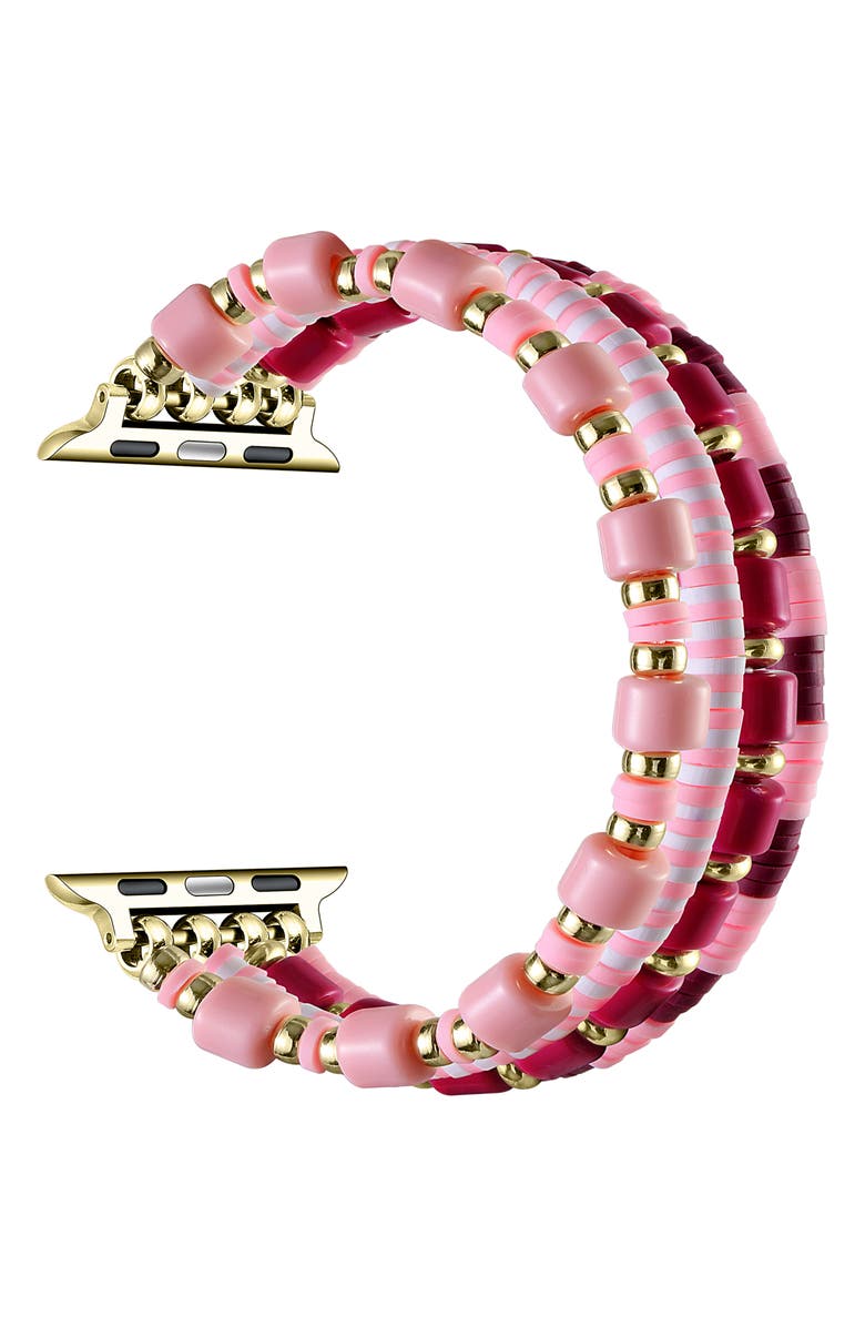 The Posh Tech Fling Beaded Watch<sup>®</sup> Watchband, Alternate, color, Pink
