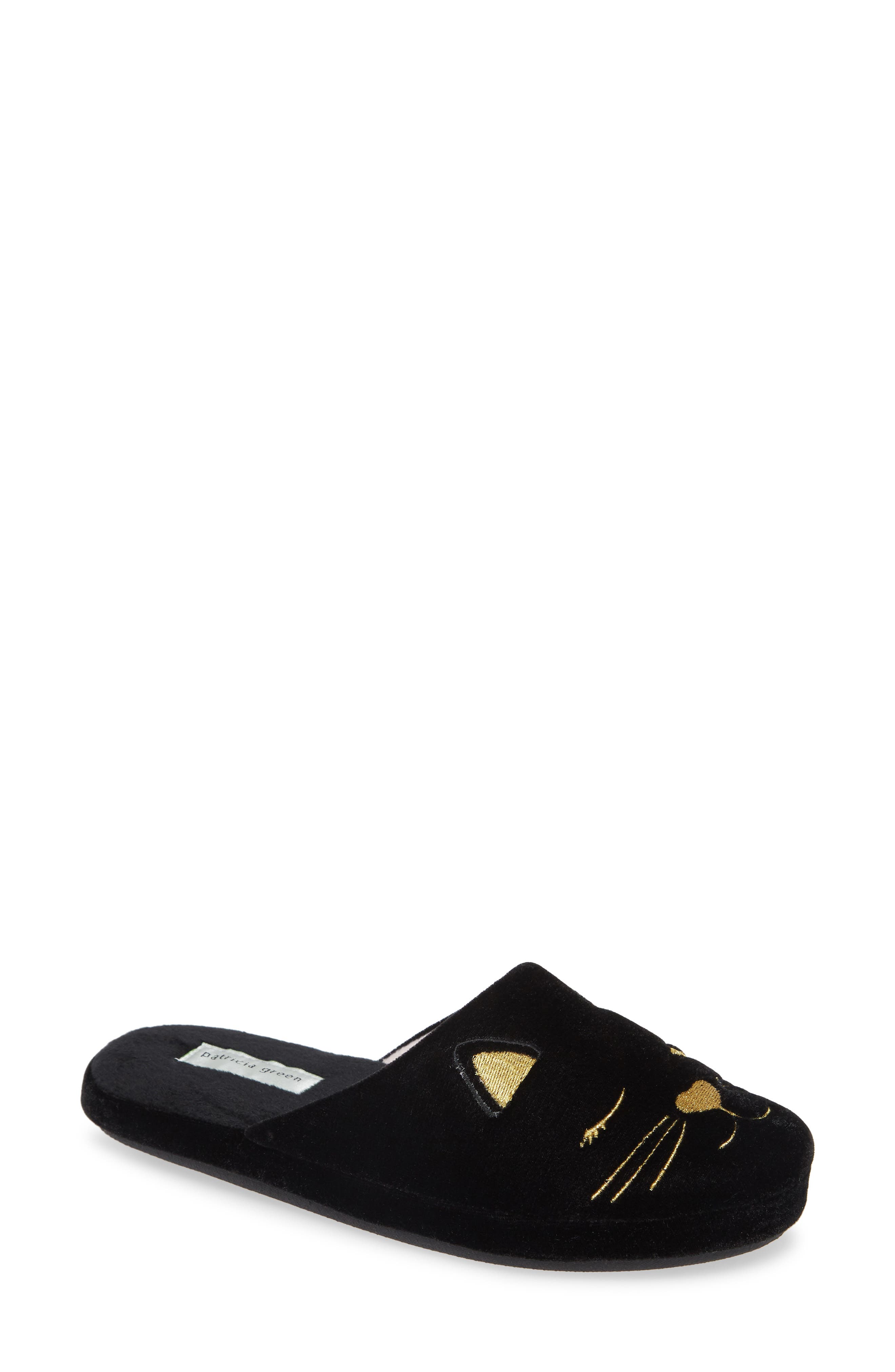 patricia green Winking Kitty Slipper, Main, color, 