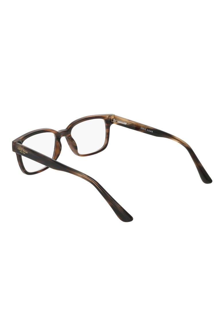 52mm Square Reading Glasses, Alternate, color, TORTOISE