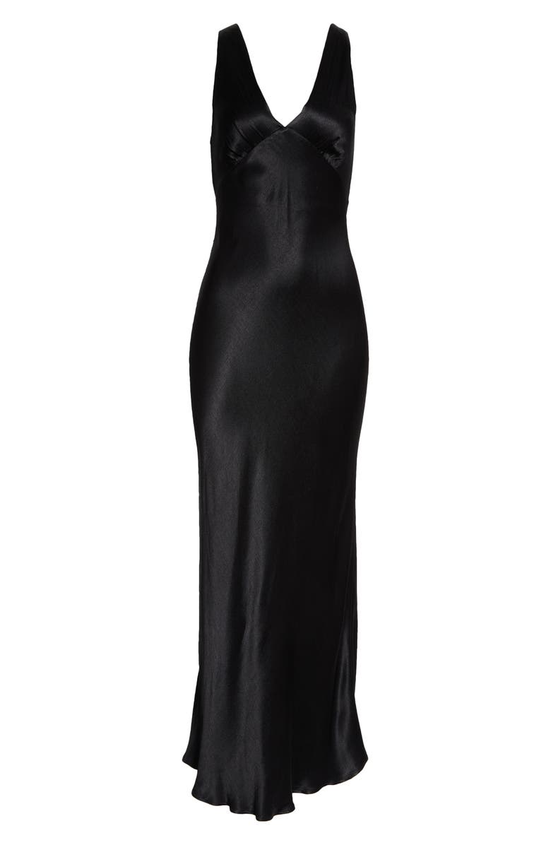 Bec + Bridge Verona V-Neck Maxi Dress, Alternate, color, Black