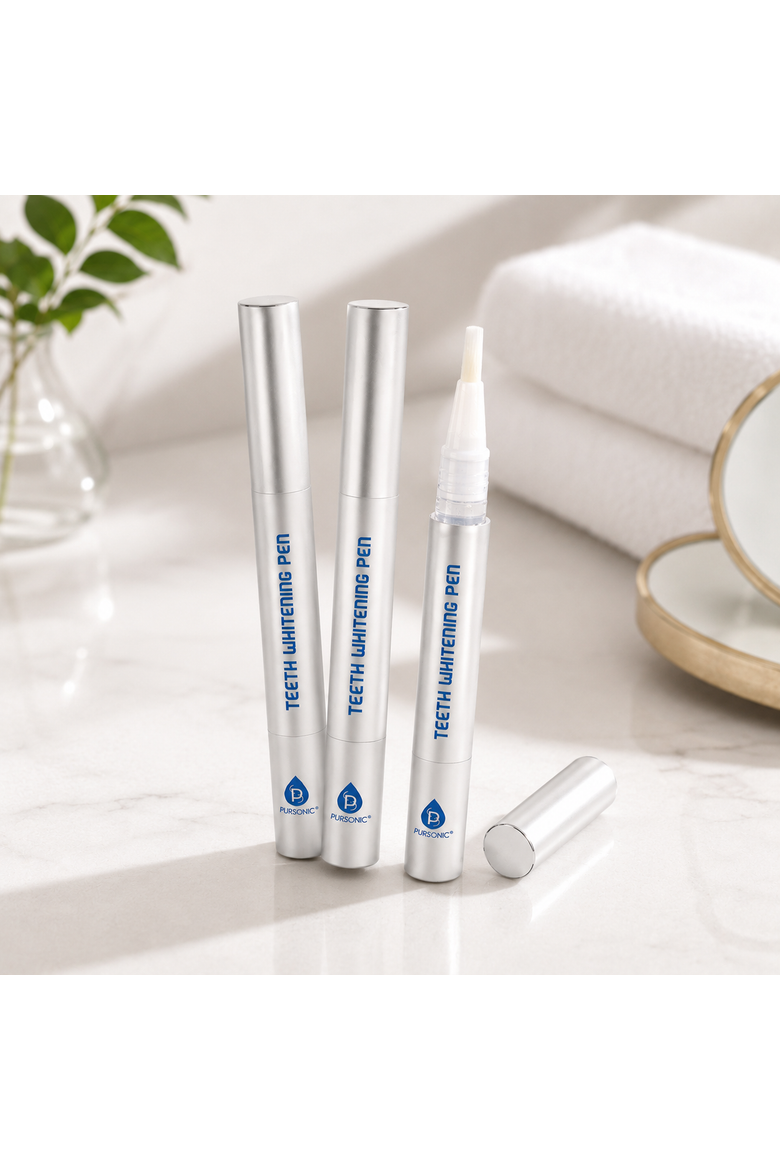 Teeth Whitening Pen 3-Pack, Alternate, color, White