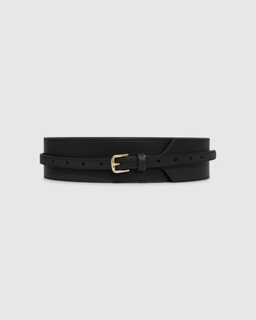 Belle & Bloom Together Again Belt In Black