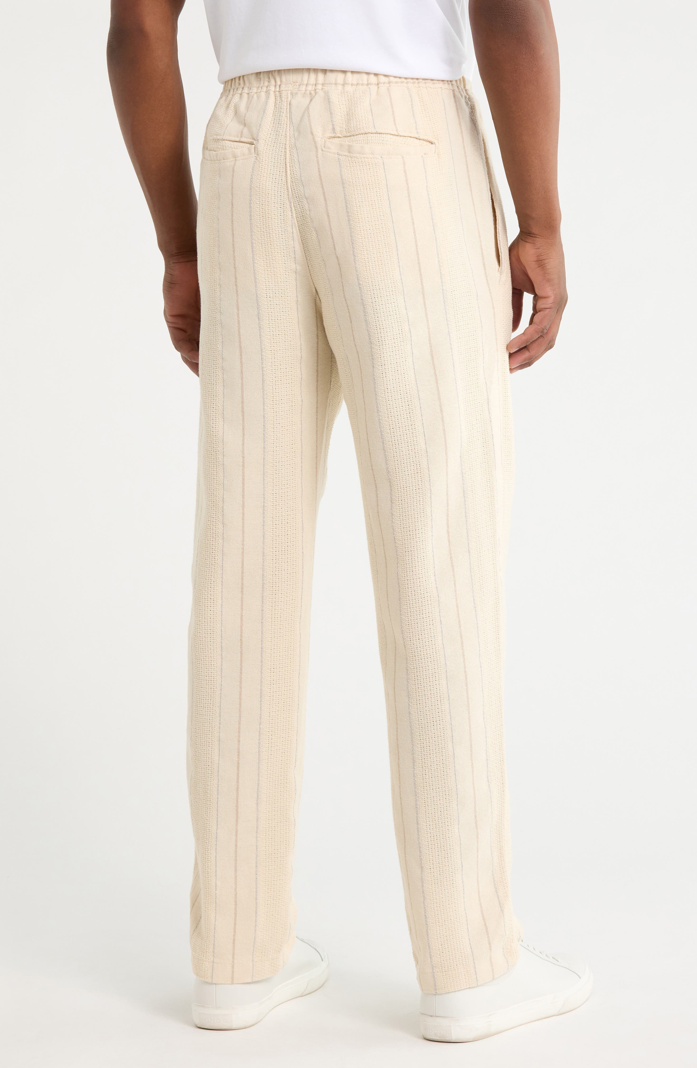 Stripe Drawstring Pants - image 2
