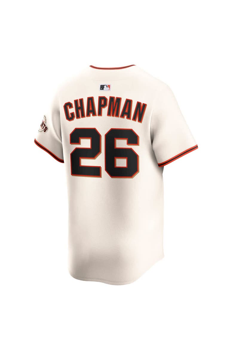 Men's Nike Matt Chapman Cream San Francisco Giants Home Limited Player Jersey, Alternate, color, Cream