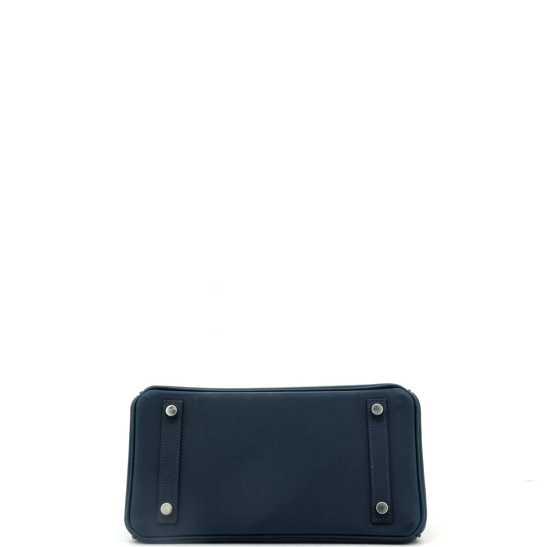 Pre-Owned Hermes Birkin Handbag Tricolor Epsom with Palladium Hardware 25, Alternate, color, 