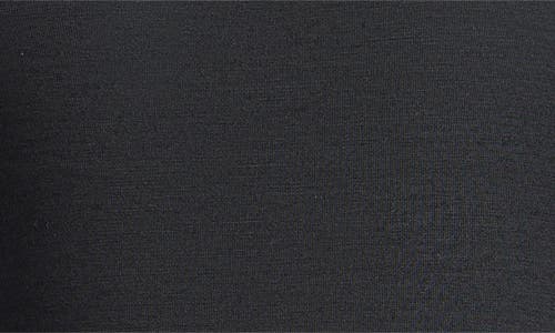 Skims Sheer Cashmere Long Sleeve Turtleneck Bodysuit In Black